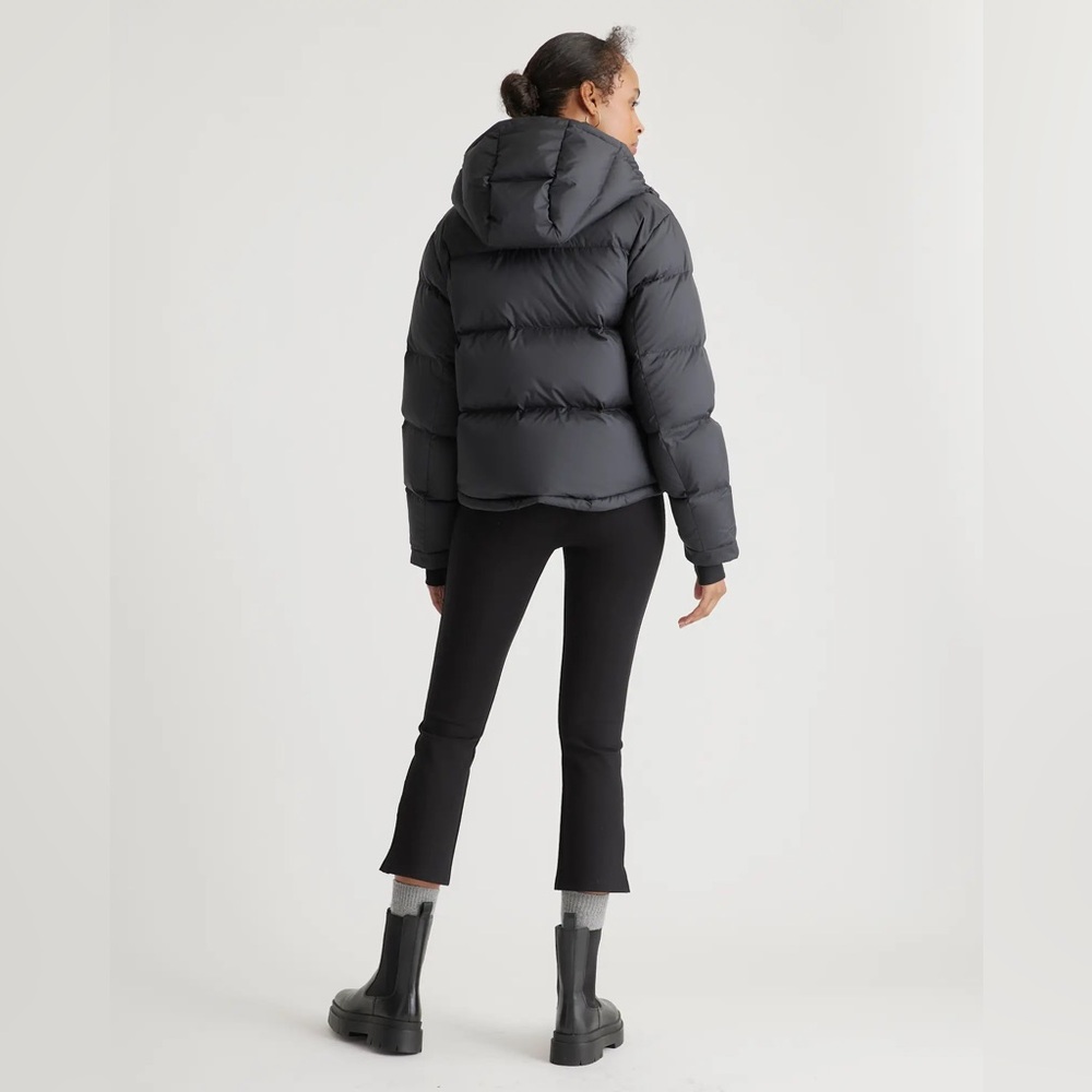 Quince. Responsible Down Cropped Puffer Jacket. Size S. Like new. - Picture 2 of 5
